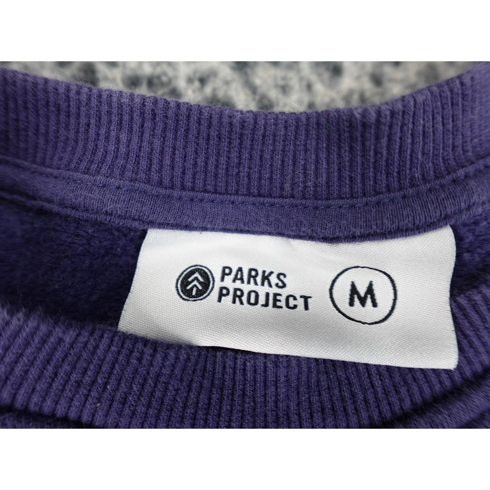 Parks Project Sweatshirt Unisex Medium Purple National Parks Bear Graphic - Picture 4 of 9